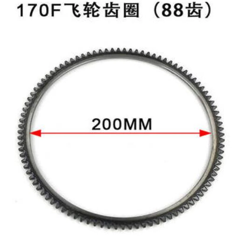 170F 173F 178F 186F 188F 192F air cooled diesel engine flywheel ring gear 170 173 178 186 188 192