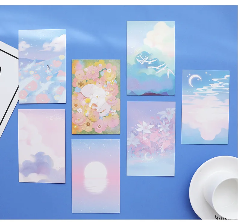 30 Sheets/Set Ferrolz's fairyland  hollowed-out Postcard/Greeting Card/Message Card/Birthday Letter Envelope Gift Card