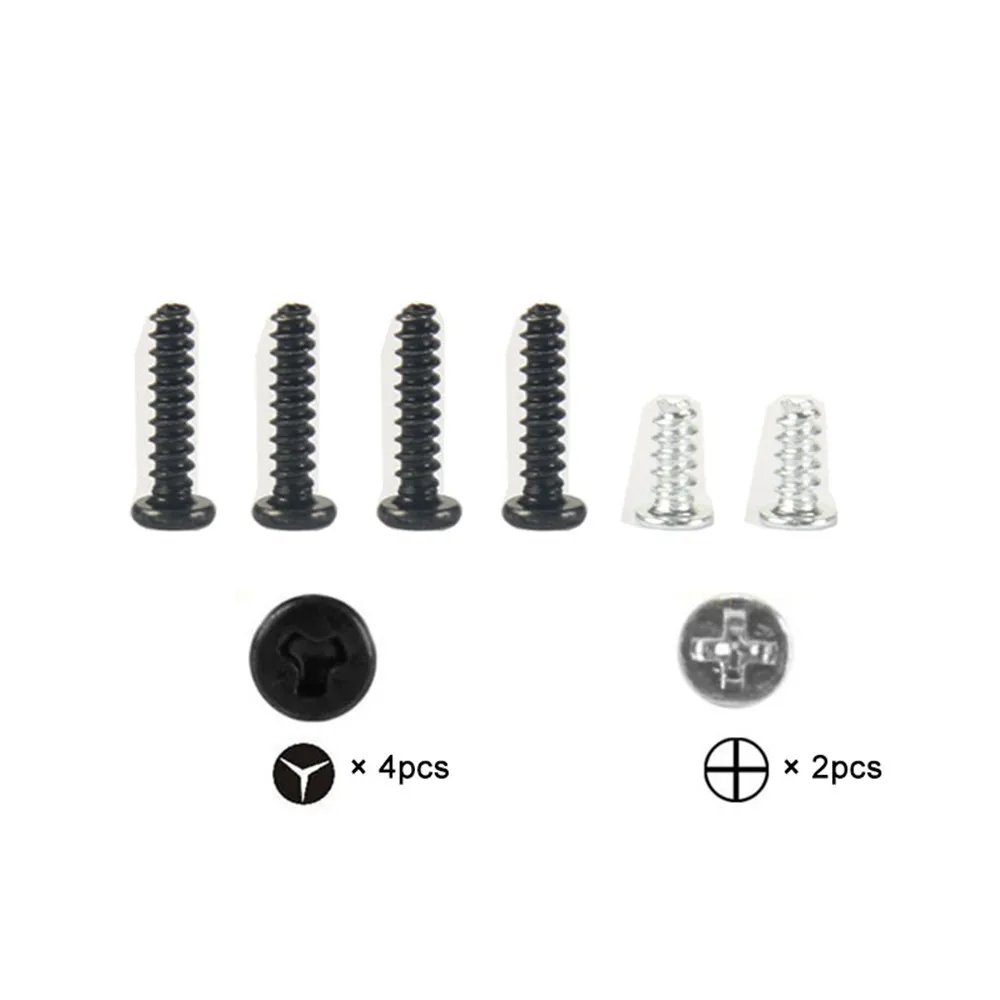 

500set For Switch JOY-CON NS left and right handle host screw Repair Accessories 4pcs Y-shaped screw + 2pcsPhillips screw