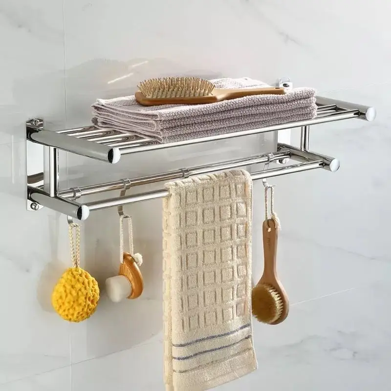 

Bathroom Shelf Aluminum Wall-Mounted Square Shampoo Shelf Cosmetic Shelves Kitchen Nets Storage Rack Organizer Rack Top E11751