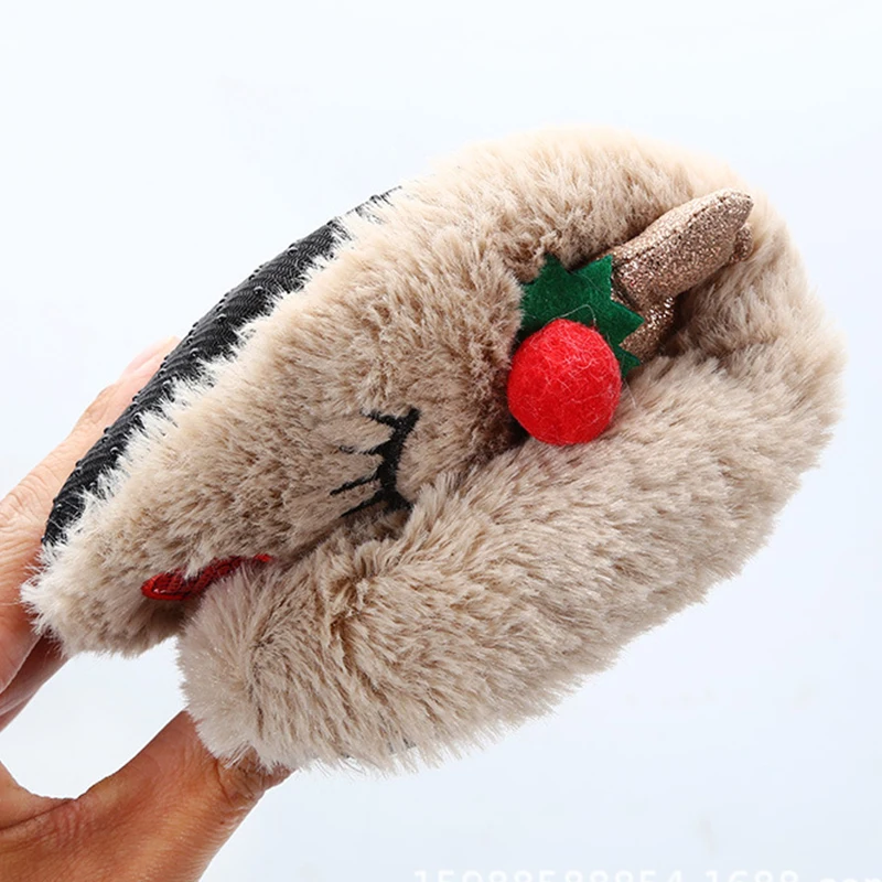 Christmas slippers Family women Warm Cute Slippers for home Elk Non-slip Best Slippers Women\'s winter shoes Cozy House Slippers