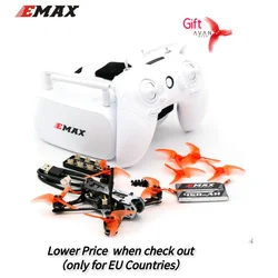 Emax tinyhawk ii 2フリースタイルrtf fpvレースドローンキットruncam Nano2 37CH 25/100/200 1000mw vtx 2S-FrSky quadcopterと