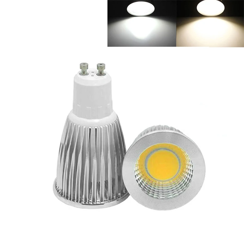 

Super Bright GU10 led Bulb Light Dimmable lampada Decoration Ampoule Warm/White 220V 9W 12W 15W cob lampada led GU10 led lamp