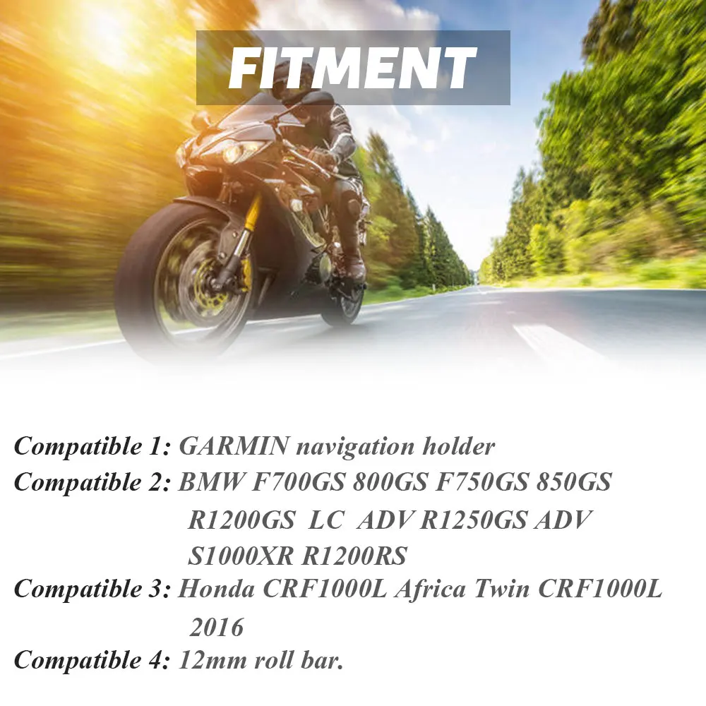 For BMW R1200GS r1200 GS navigator gps portable charger usb motorcycle Phone Navigation support Africa Twin CRF1000L ADV 800GS