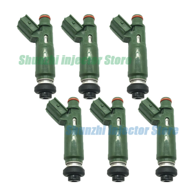 6pcs Fuel Injector Nozzle For Toyota Corolla 1.8L 1ZZFE  23250-22040 23209-22040  2325022040 2320922040