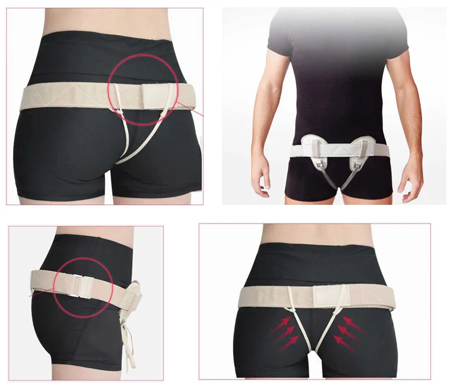 Hernia Belt Pneumatic Compression Hernia treatment belt medicine bag for adult umbilical men ocf love Release Pain From Illness