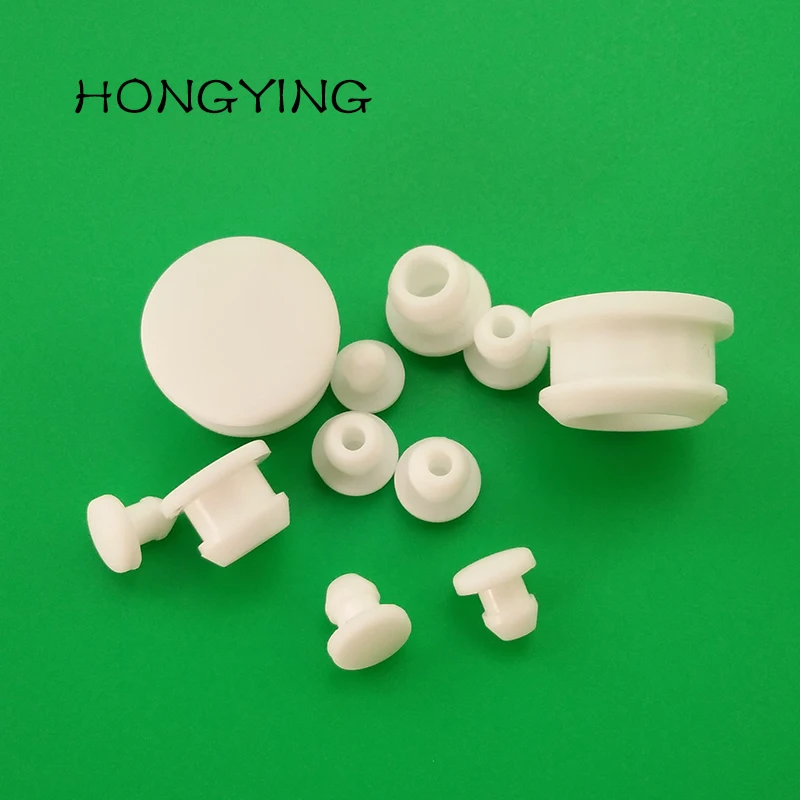 Environmental Protection Silicone Rubber Stopper&Plug with Slot for the hole 25mm 30mm 35mm 40mm 50mm of Automation Equipment