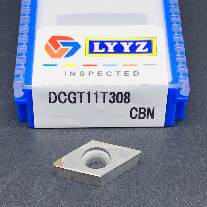 DCGT11T308 PCD CBN DCGT11T304 PCD CBN CNC Lathe Diamond Insert DCGT11T304 DCGT11T308 High Hardness Cutter Blade