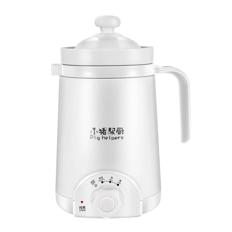 110Vสุขภาพถ้วยไฟฟ้าถ้วยสตูว์โจ๊กถ้วยหอพักMiniอุ่นถ้วยน้ำแบบพกพาถ้วยสตูว์สุขภาพหม้อ