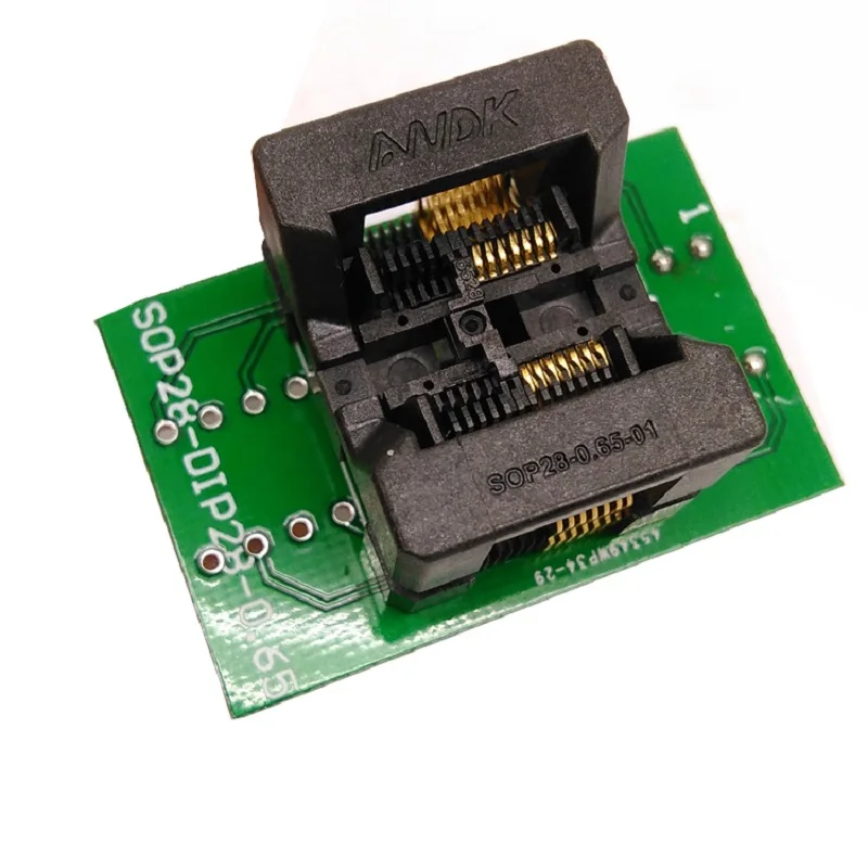 

SSOP14 TSSOP14 to DIP14 Programming Socket Pitch 0.65mm IC Body Width 4.4mm 173mil Flash Test Socket Adapter