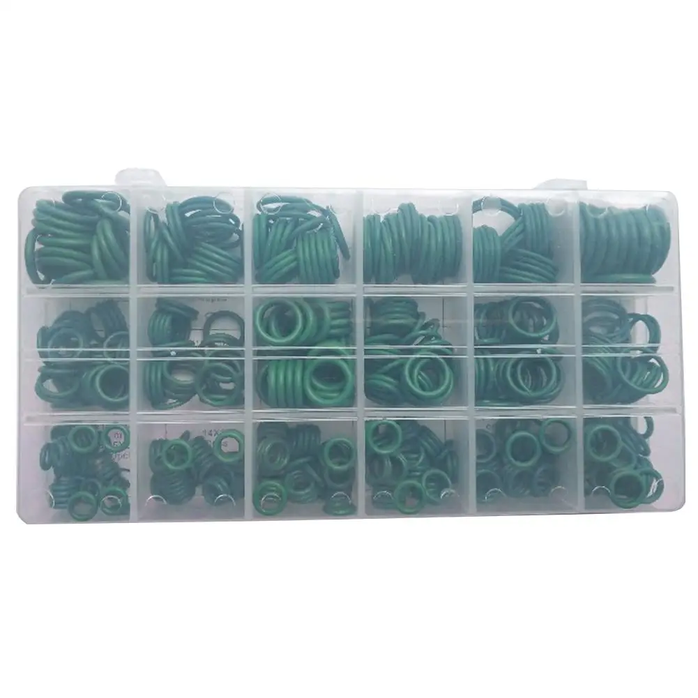 530PCS/Set Rubber O-Ring Assortment Kit With Holder Case Automobile Air Conditioning Compressor Seal Ring Car Accessories