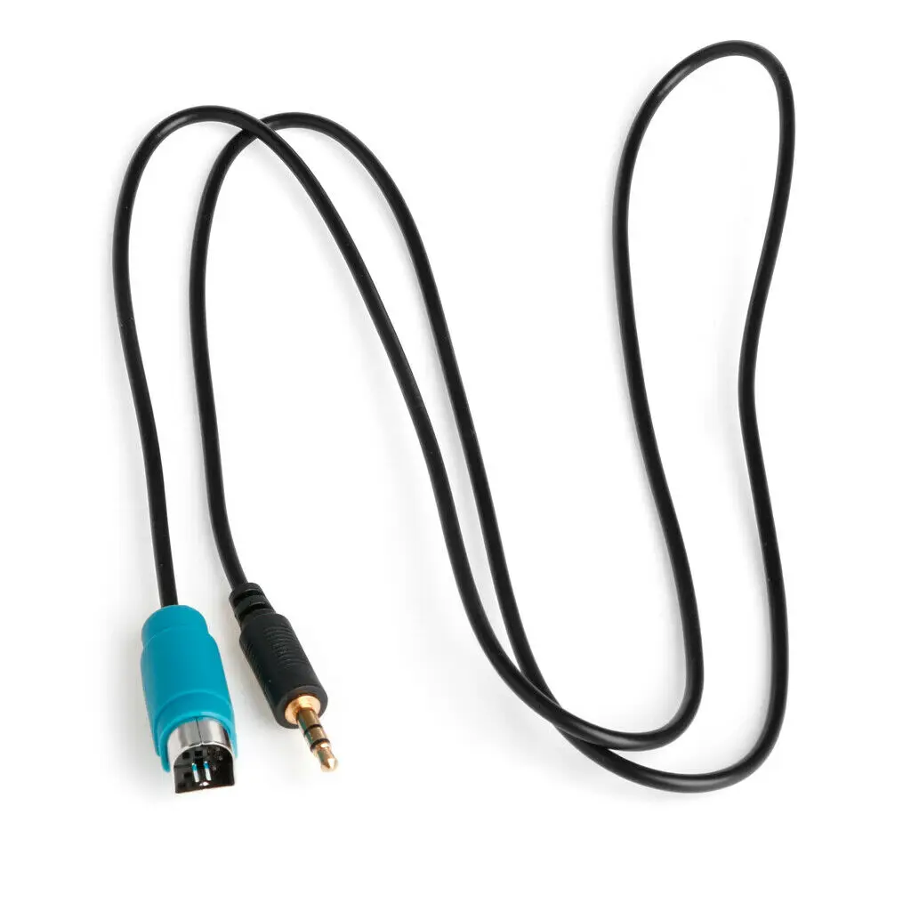 Carro aux mp3 3.5mm jack adaptador de áudio cabo KCE-236B fiação bens para CDA-9886 CDA-9886M CDE-9872 CDE-9874 IDA-X100