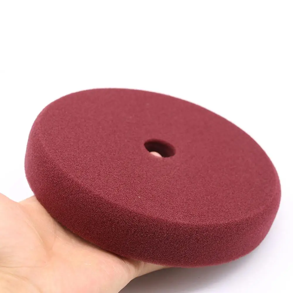 6 Inch Car Sponge Polishing Pad Car Waxing Buffing Polisher Pad Car Sponge Polishing Wheel Flat Sanding Pad For Car Maintenance