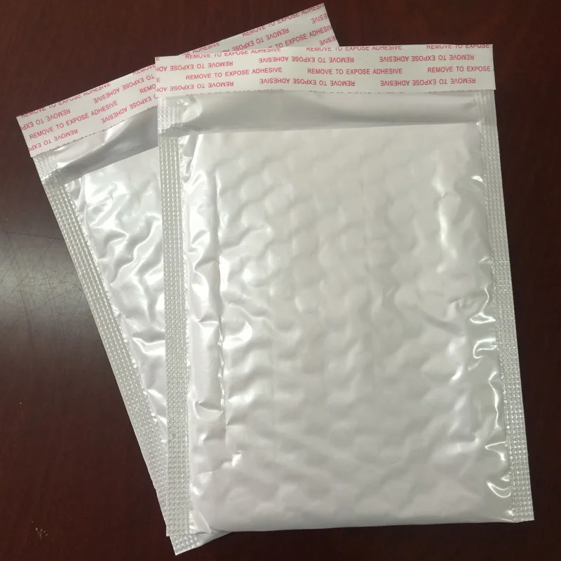 13*17cm 10pc White Foam Envelope Bag Different Specifications Mailers Padded Shipping Envelope With Bubble Mailing Bag Hot Sale