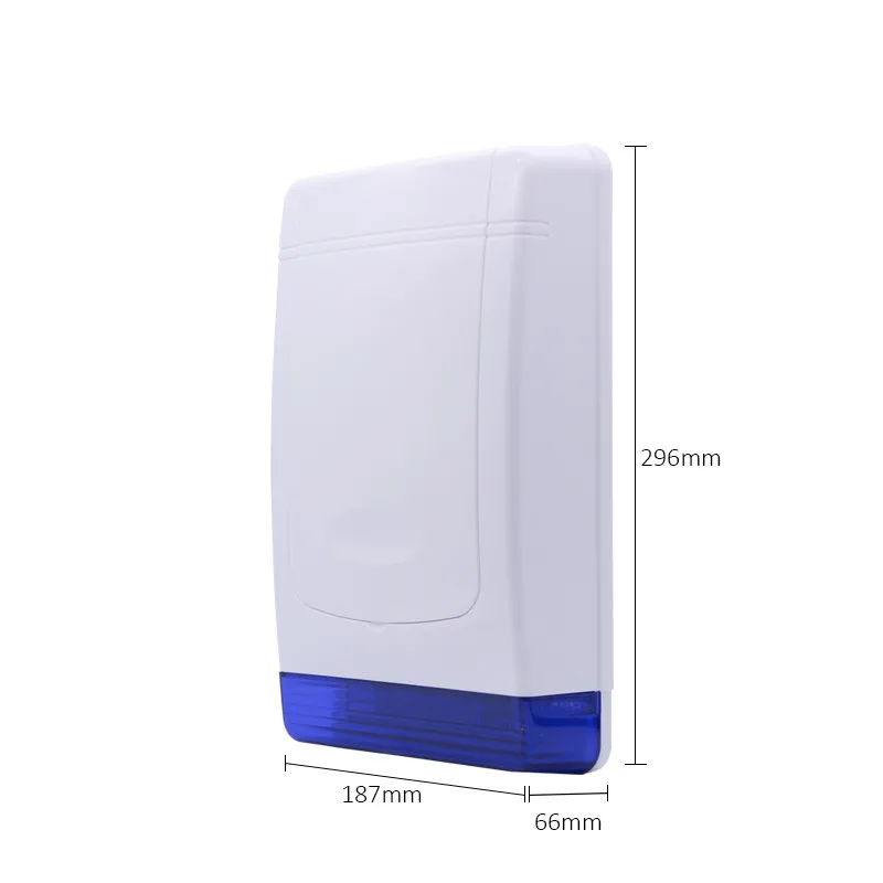 Meian 433Mhz MD-325R wireless Alarm sound and light siren External Siren Alarming 105dB Big Sounds Works With Focus Alarm