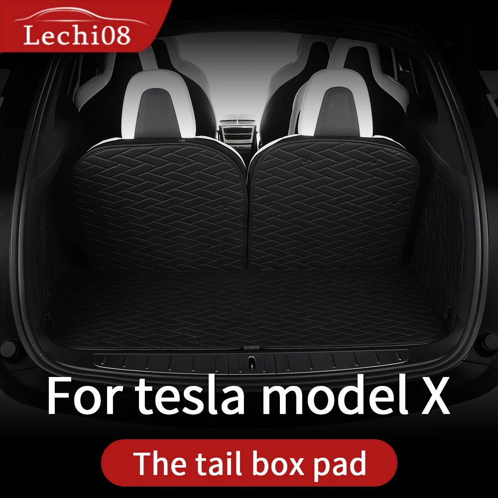 Trunk Mat for Tesla Model X Accessories/Car Accessories 2016~2025 Model X Tesla Three Tesla Model X Carbon Accessories