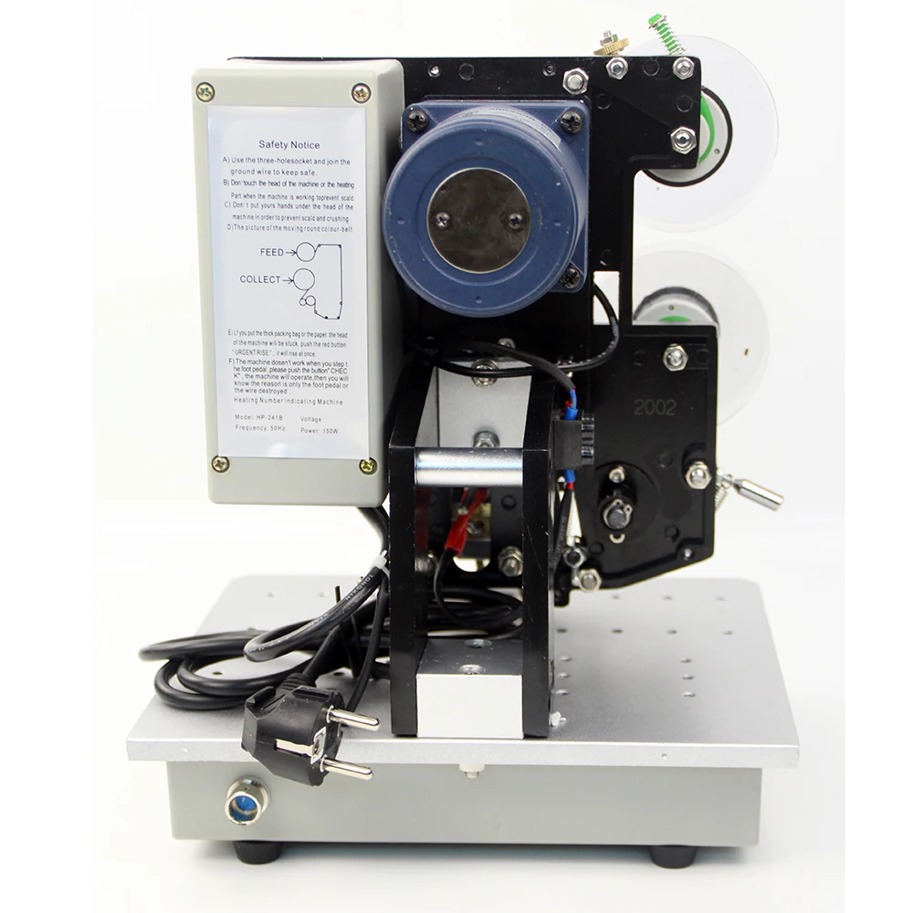 HP-241B Listrik Pita Coding Mesin Bets Coding Mesin Mesin Cetak