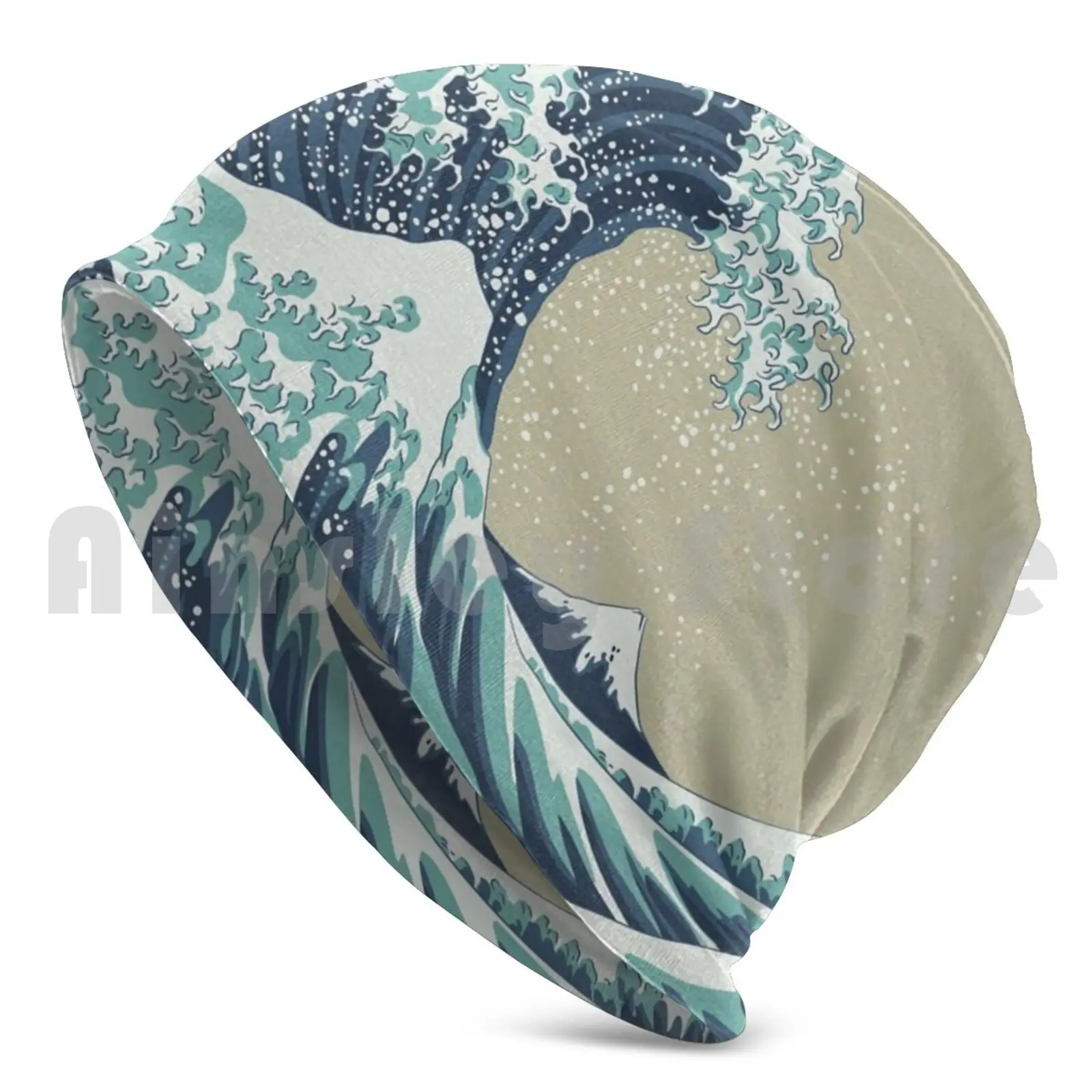 الموجة العظيمة قبالة كاناغاوا بيني قبعة متماسكة الهيب هوب الموجة العظيمة قبالة كانازاوا الموجة العظيمة الموجة Ukiyo E