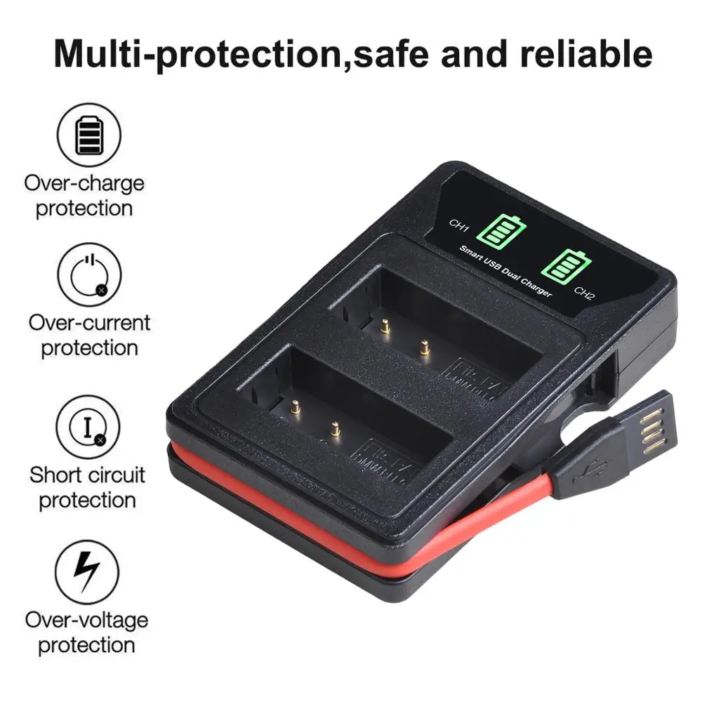 1500mAh DMW-BLG10 DMW BLG10 BLG10E Battery +LED Dual Charger with USB and Type-c for Panasonic LUMIX GF5 GF6 GX7 LX100 GX80 GX85