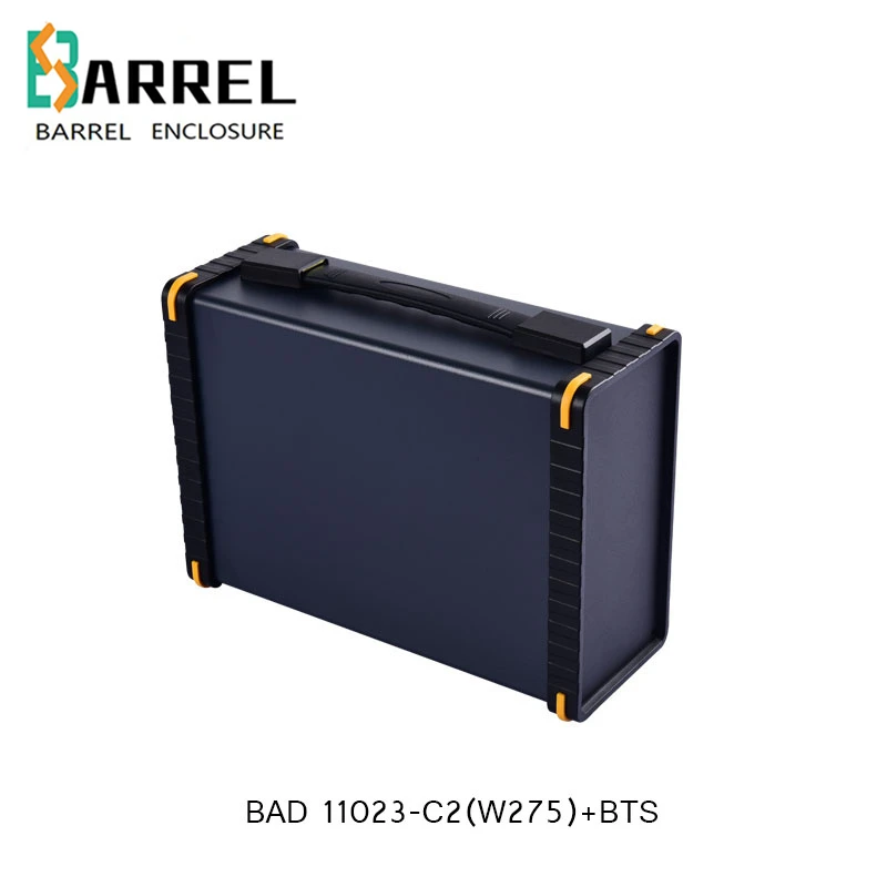 275*100*200mm aluminium enclosure with handle electronic project distriubtion outlet switch case instrument DIY PCB board box