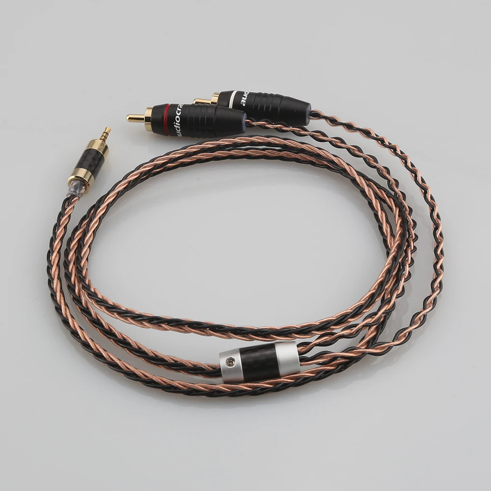 Hifi Kabel Met 2.5Mm Trrs Evenwichtige Male Naar 2 Rca Male Voor Astell & Kern AK100II, AK120II, AK240, AK380, AK320, DP-X1A, Fiio X5III