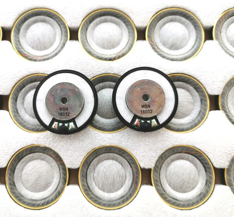 40 مللي متر وحدة سماعة الرأس 40 مللي متر وحدة الصوف مركب فيلم سماعة وحدة المتكلم لتقوم بها بنفسك سماعة اكسسوارات 32 أوم 2 قطعة