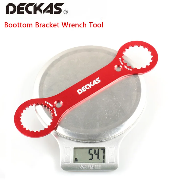 Multifunctional BB Wrench Tool DW-018 249*64*3mm Red DUB/TL-FC32 Adaptor Of TL-FC25/TL-FC24 BB Bottom Bracket Repair Tool