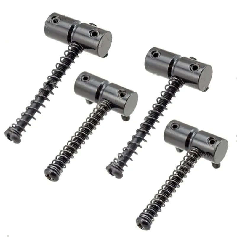 

A Set of 4 Pcs Bass Bridge Saddles for Electric Bass Guitar Accessories Parts Musical Instrument