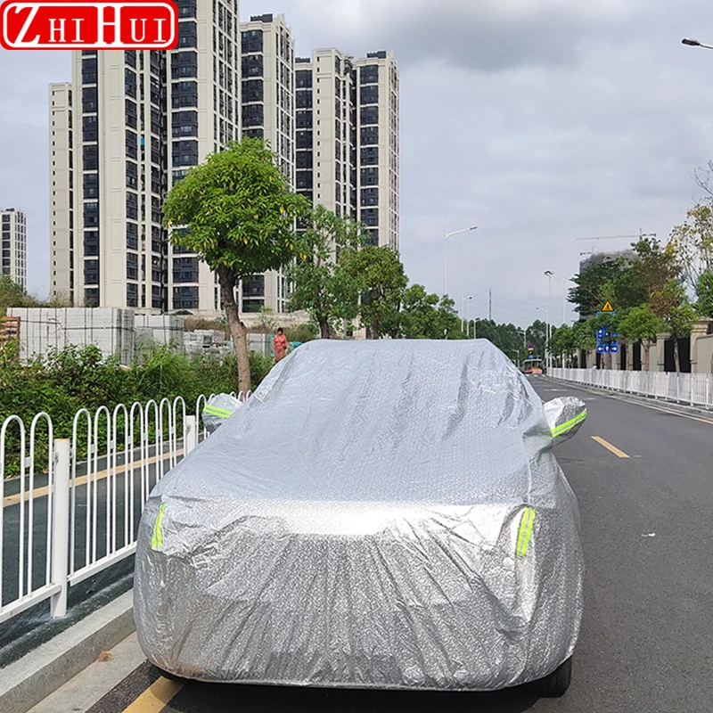 Waterproof Car Covers Outdoor Sun Protection Exterior Parts Reflector Anti Rain Snow Dust For Haval Jolion 2021-2023 Accessories