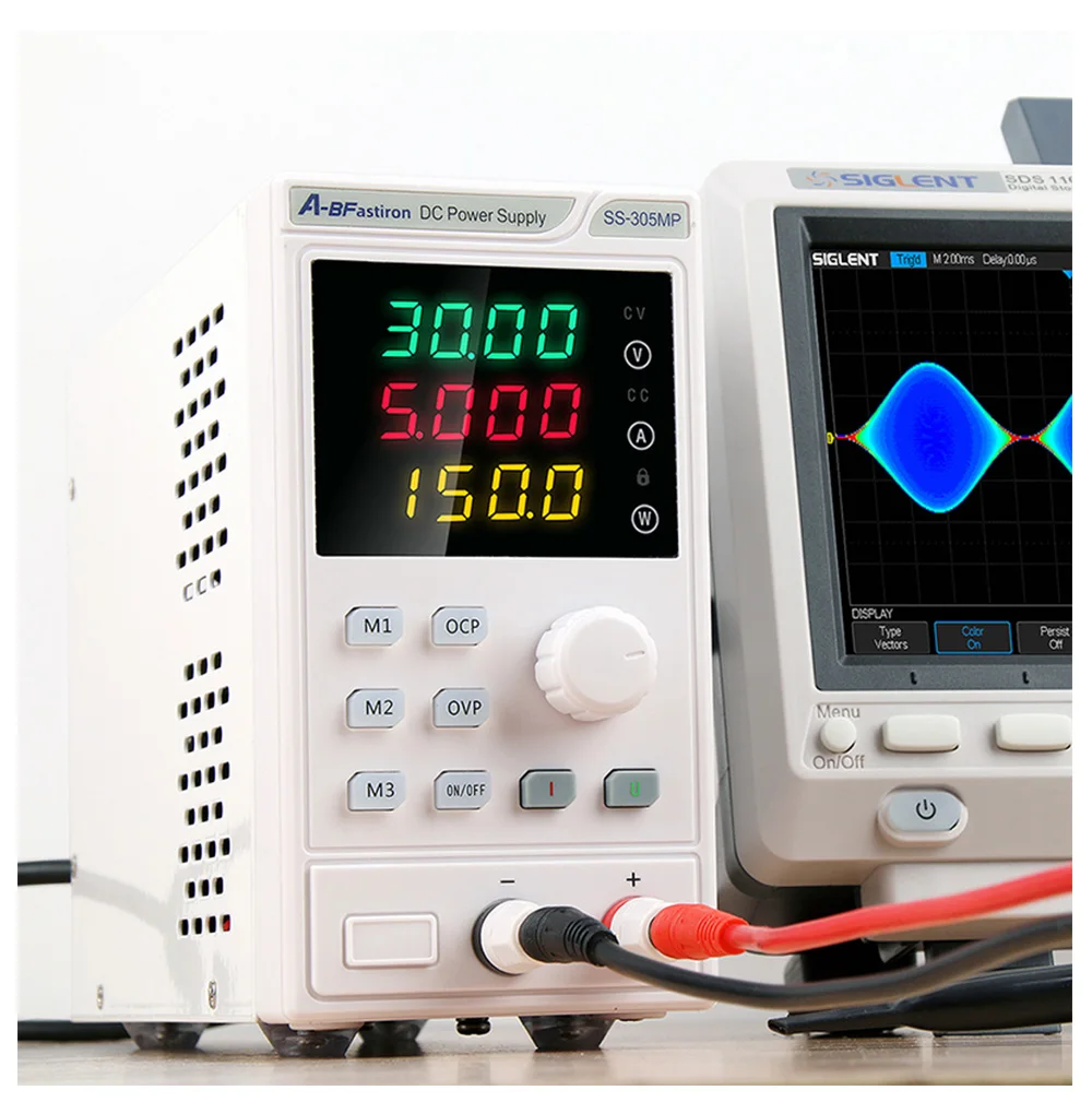A-BF DC Power Supply Bench Source Programmable Regulated Adjustable Voltage Regulator Laboratory Block Power Source Stabilizer