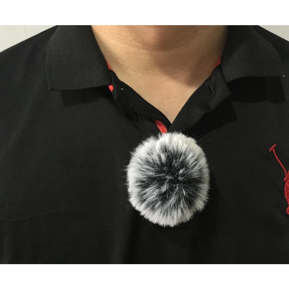 Dead Cat Universal Lavalier Microphone Furry Windscreen Fur Windshield Wind Muff Soft For D11  RODE BOYA Lapel Lavalier Mic