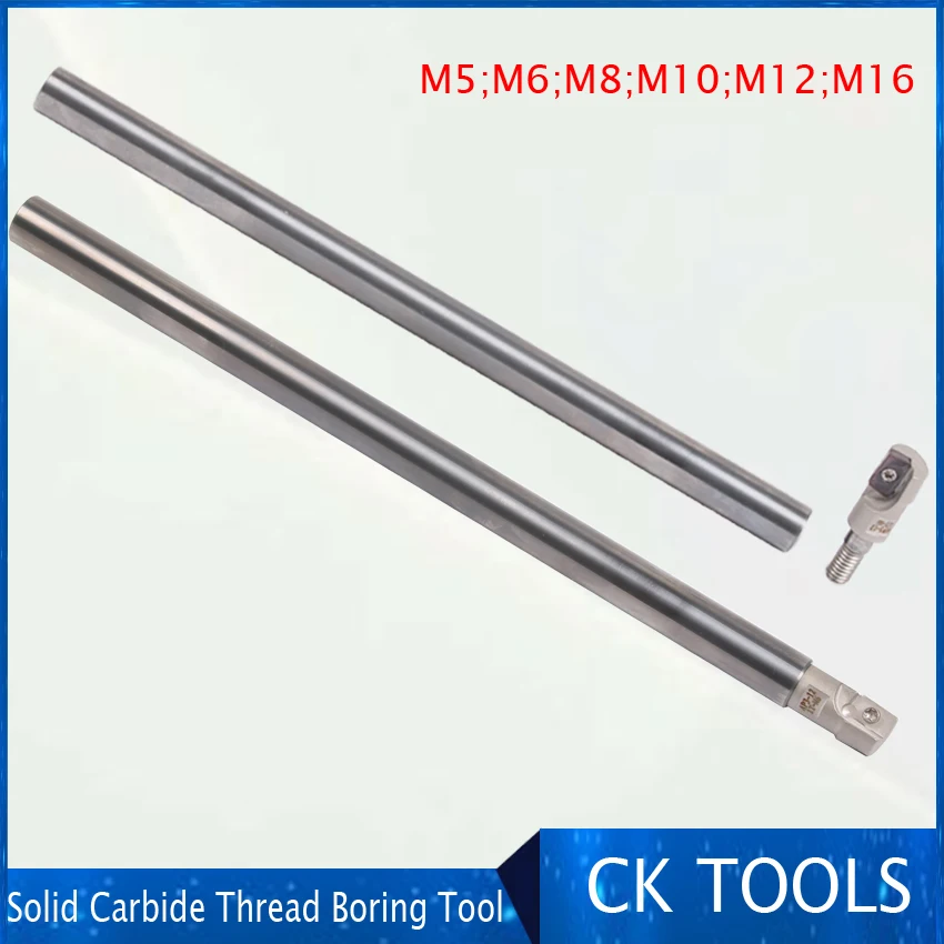 solid carbide tungsten bar M6 M8 M10 M12 M16 boring bar milling cutter head boring bar