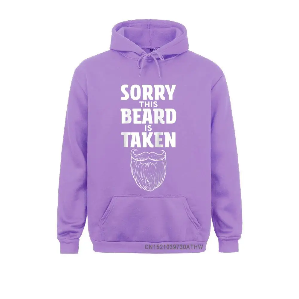 Sorry This Beard Is Taken Valentines Day Gift For Him Raglan Baseball Retro Men Sweatshirts Long Sleeve HoodiesClothes