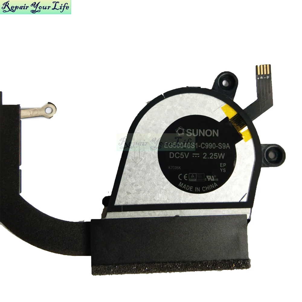 Imagem -04 - Computador Portátil Ventiladores de Refrigeração Dissipador de Calor para Lenovo Yoga 72013ikb 720-13 5h40n67860 Eg50040s1-c990 Ca30-s9a At1yj002ss0