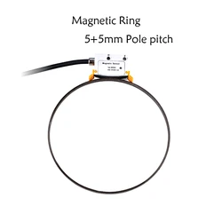 Anello a nastro magnetico 5 + 5mm sensore magnetico TTL RS422 segnale 5um Encoder testa lettore con cavo da 3 metri