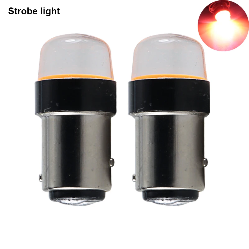 bombilla Strobe light for auto led turn Signal lamp py21w 1157 BAY15D canbus 12v 2W red car Daytime Running interior bulb