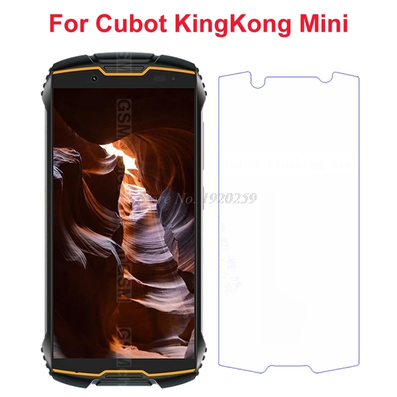 2PCS Cubot King Kong Mini 2  Tempered Glass 9H Protective Film Explosion-proof Screen Protector Cubot KingKong Mini CS