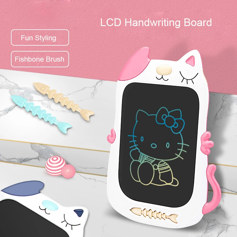 

One Touch LCD Drawing Board Non-magnetic Graffiti Sketchpad Electronic Handwritten Educational Toys Kids Painting Tablet Board