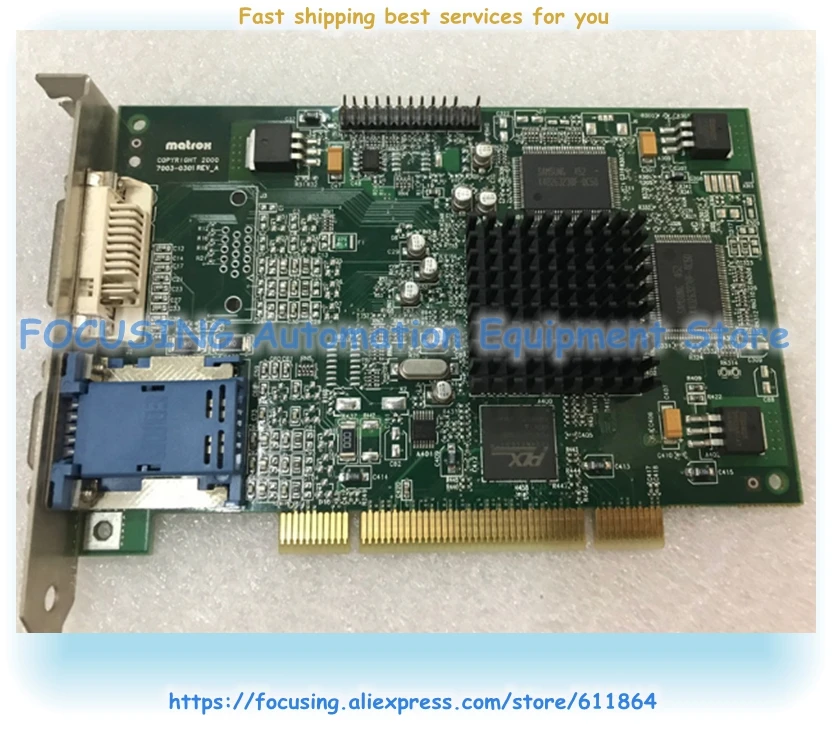 matrox g450 g45fmdvp32db f70030301 pci dvi testado 7003 0301 01