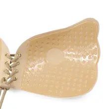 Women Seamless Sticky Push Up Bra #6