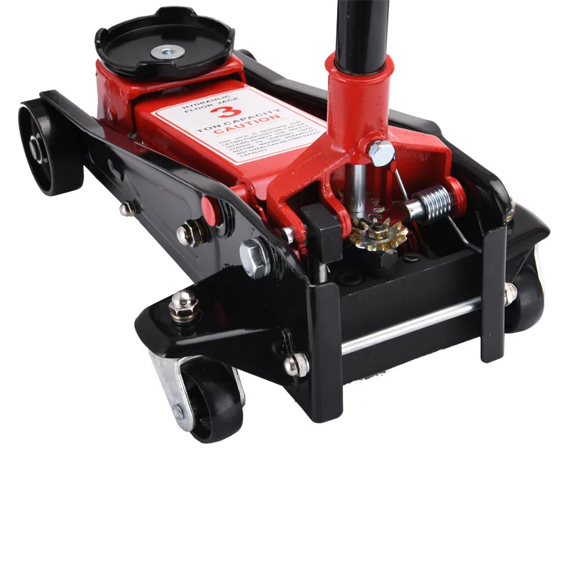 Martinetto portatile idraulico sottile automatico di grande tonnellaggio 3T Strumento di manutenzione automatica Martinetto piccolo
