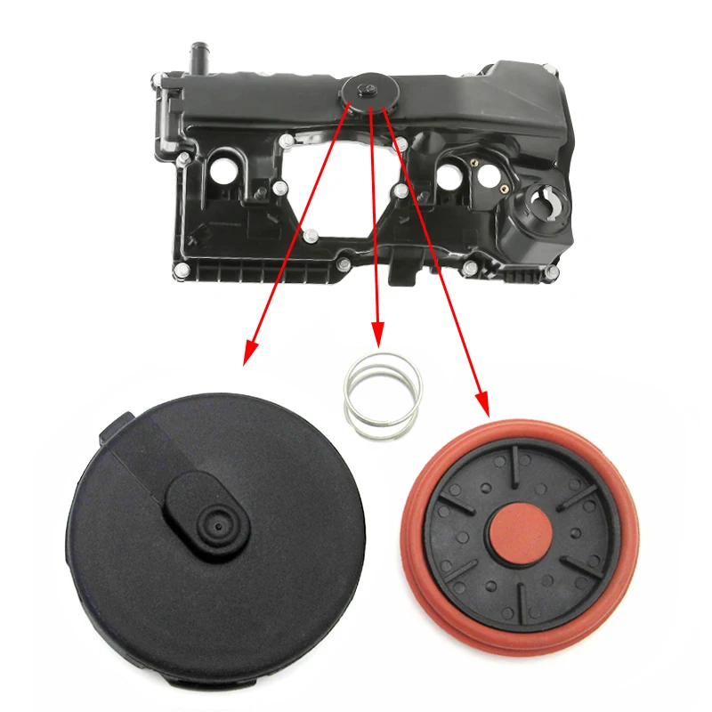 

Valve Cover PCV Membrane Repair Kit Replace for BMW 1 3 5 X1 X3 Z4 E60 E61 E46 E90 E91 E92 E93 E81 E82 E83 E84 E85 E87 E88 2.0i