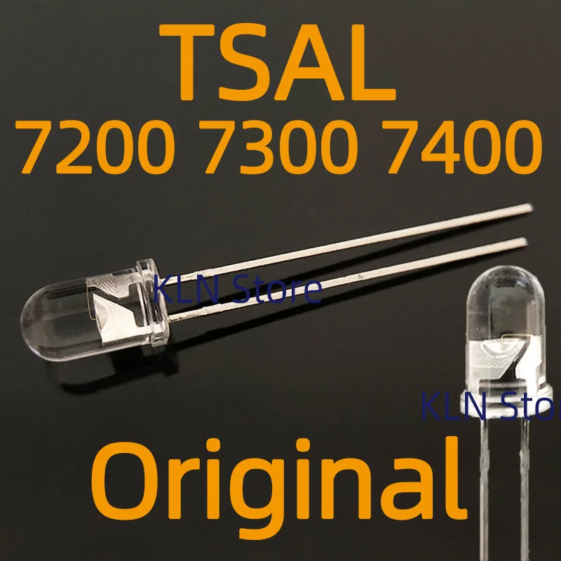 10pcs TSAL7200 TSAL7300 TSAL7400 940nm TSHA5500 875nm TSAL7600 DIP-2 Infrared emitting diode