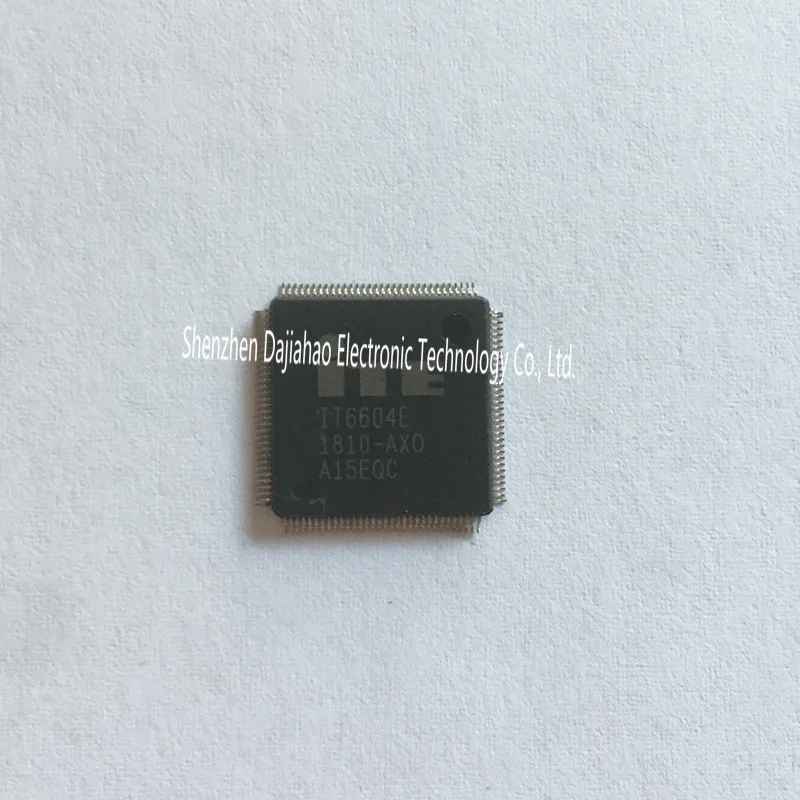 2pcs it6604e It6604e it6604e / ax qfp-128 high definition set top box chip