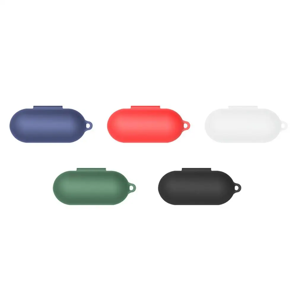 Silicone Protective Cover For Sony WF-C500 Wireless Headphone Shockproof Waterproof Full Protective Headset Case With Carabiner - view 6