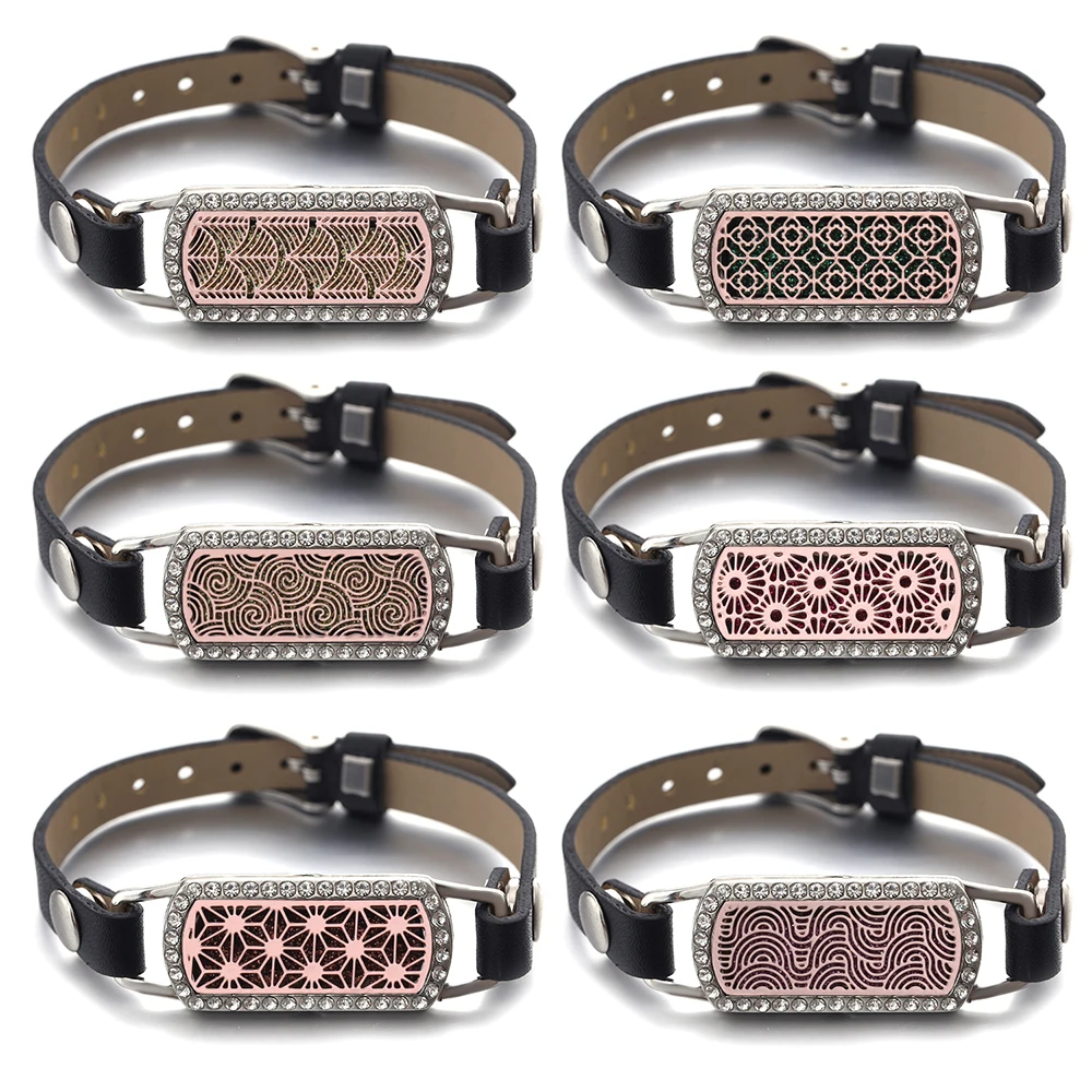 Jewelry Essentials Watches - Nieuwe rechthoekige armband met hol patroon,