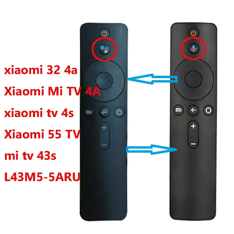 For mi Mi TV, Box S, BOX 3, MI TV 4X Voice Bluetooth Remote Control with the Google Assistant Control