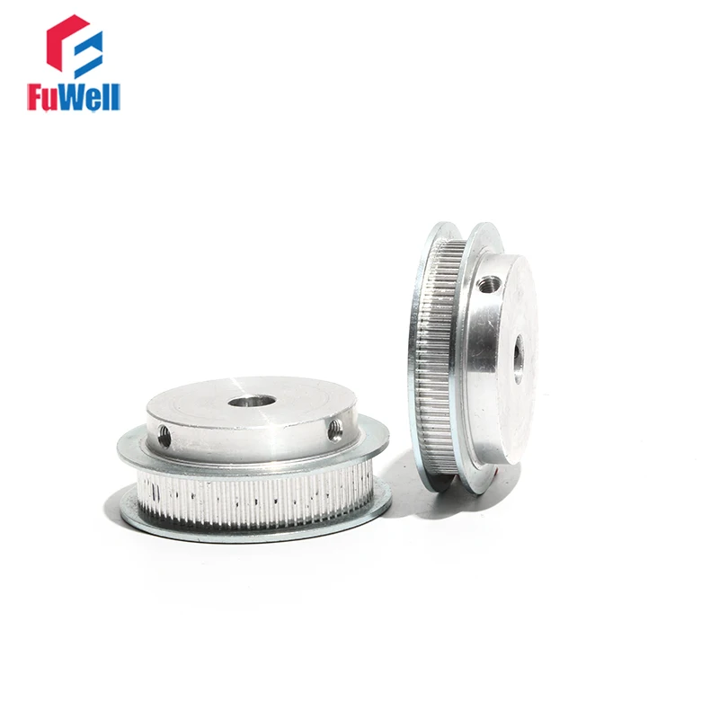 

S2M-110T Timing Belt Pulley Aluminum Alloy S2M 110Teeth Transmission Pulley 6/10/20/25mm Bore 7mm/11mm Belt Width Toothed Pulley