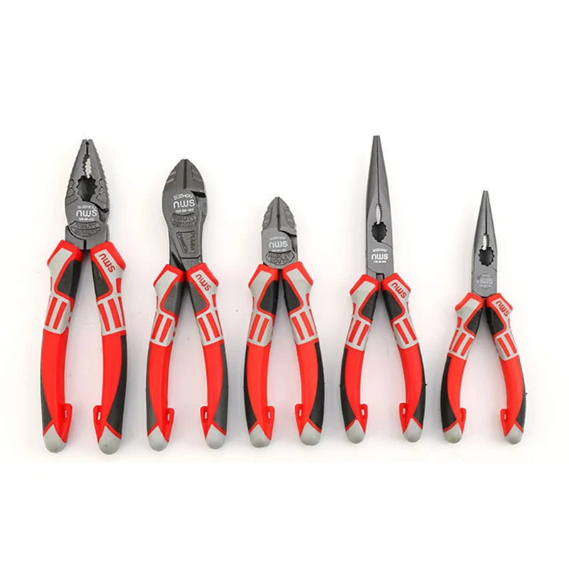 

Multifunction wire pliers Industrial steel Needle nose pliers diagonal cutting pliers high quality hand tools