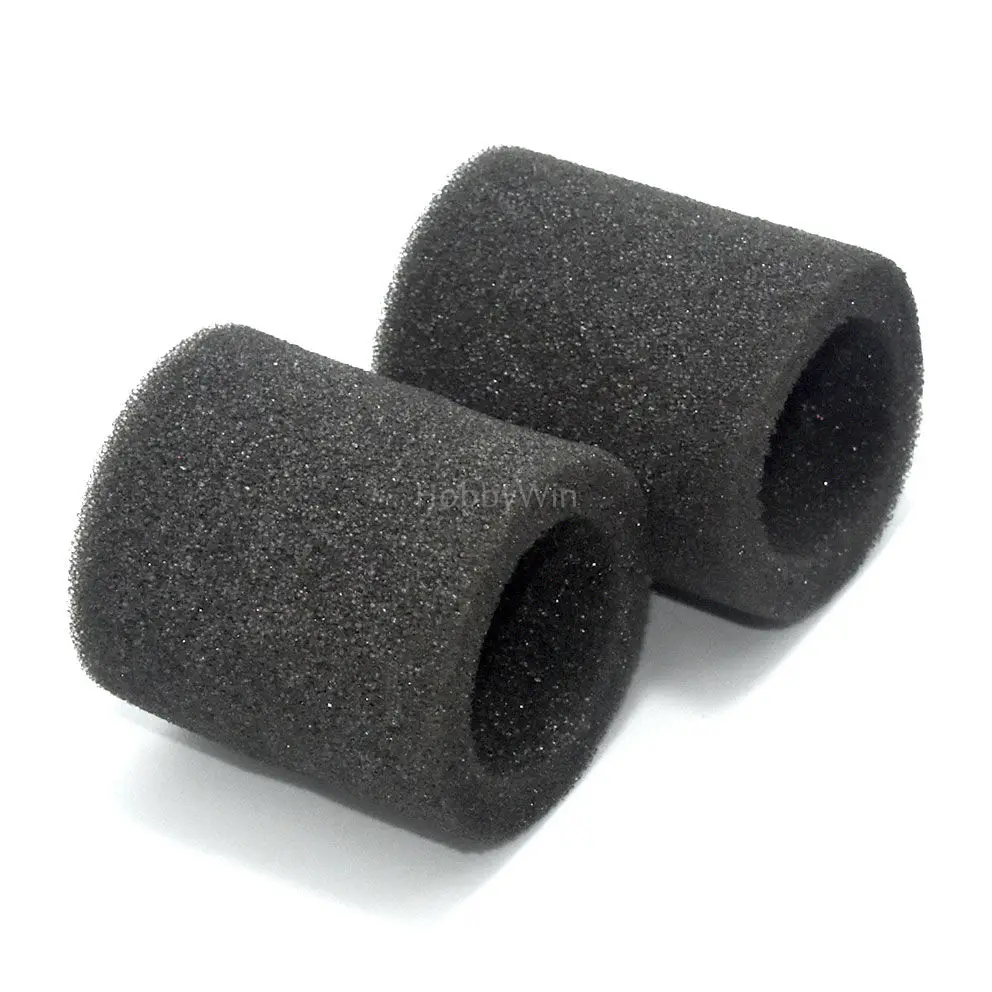 Air Filter Sponge 1/8 Scale Nitro RC Car Engine Parts 2pcs